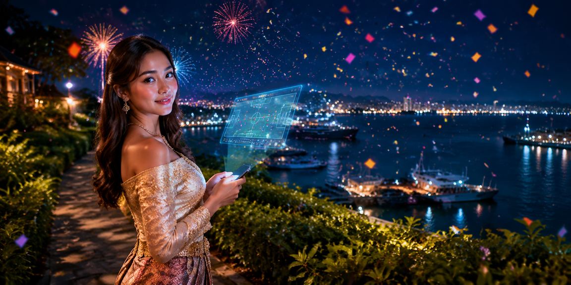 Pemain Malaysia bermain slot kasino melalui telefon pintar